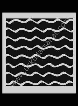 Mood Stencil Şablon 15X17 M033