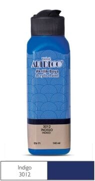 Artdeco Yeni Formül Akrilik Boya 140 ml 3012 İndigo