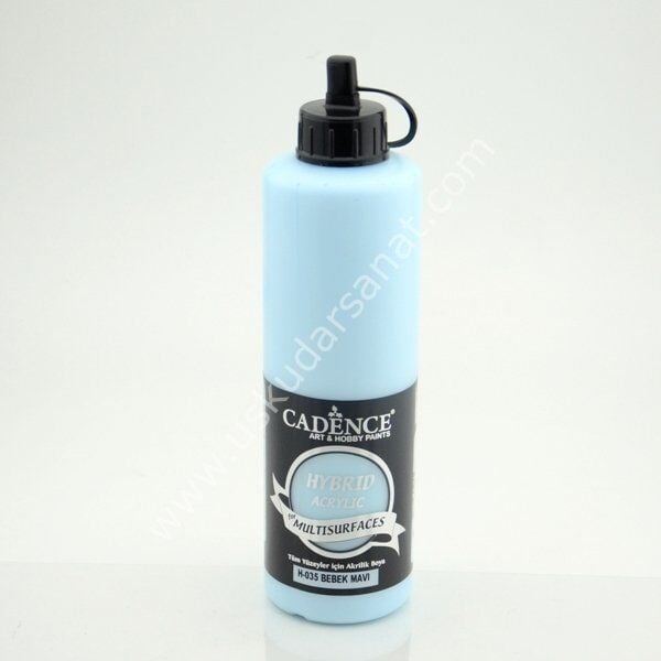 Cadence Hybrid Multisurfaces Akrilik Boya 500ml H-035 BEBEK MAVİ