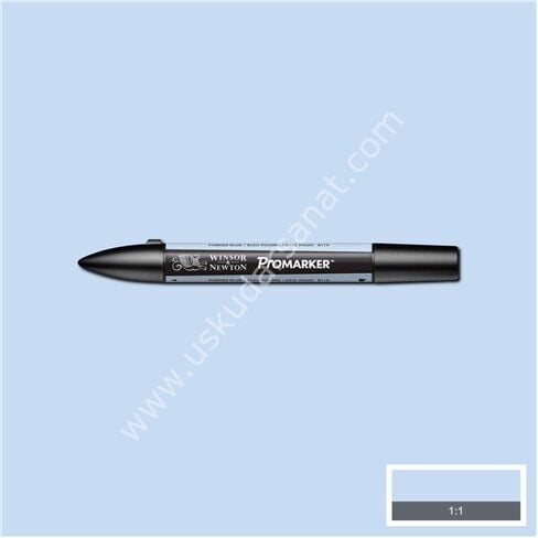 W.Newton Promarker Grafik Kalemi 366 Powder Blue B119