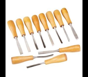 Profesyonel Ahşap Ve Seramik Oyma Seti 11'li