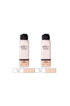 2 Li Akrilik Boya 140 Ml Renk Seçmeli Canlı Ve Pastel