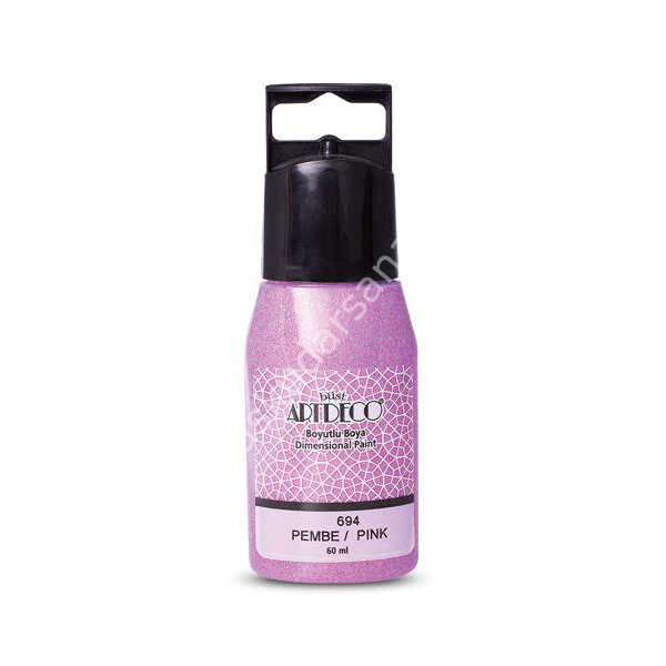 Artdeco Simli Boyutlu Boya 694 Pembe
