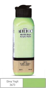 Artdeco Yeni Formül Akrilik Boya 140 ml 3673 Elma Yeşili