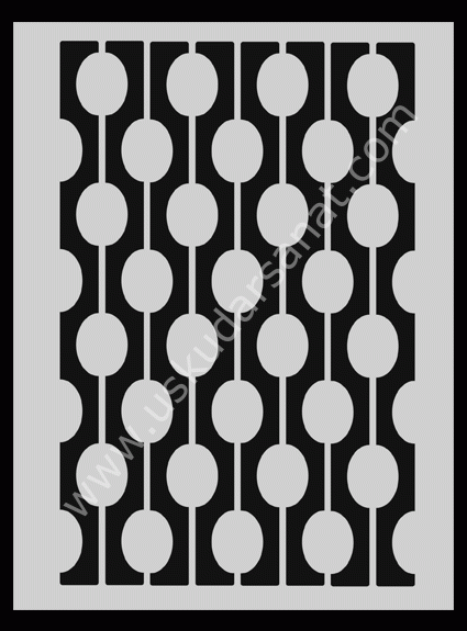 Mood Stencil Şablon 15X17 M042