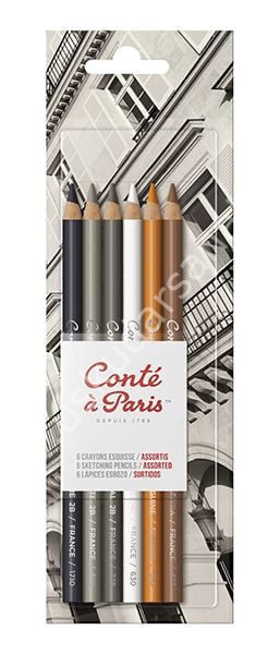 Conte Sangin eskiz seti