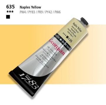 Daler Rowney Georgian Yağlı Boya 225ml Naples Yellow 635