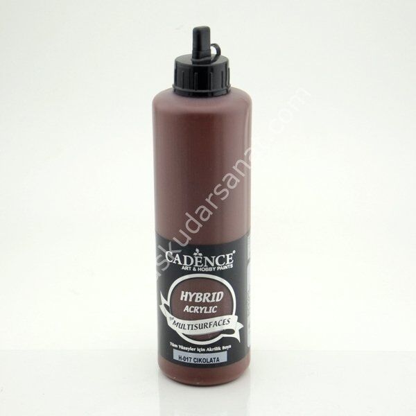 Cadence Hybrid Multisurfaces Akrilik Boya 500ml H-017 ÇİKOLATA