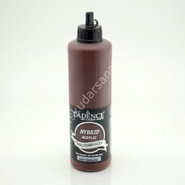 Cadence Hybrid Multisurfaces Akrilik Boya 500ml H-017 ÇİKOLATA