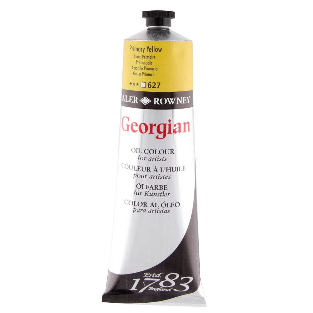 Daler Rowney Georgian Yağlı Boya 225ml Primary Yellow (Chrome Lemon) 627