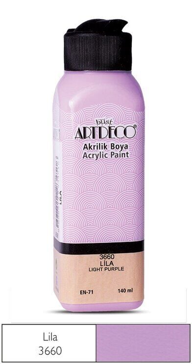 Artdeco Yeni Formül Akrilik Boya 140 ml 3660 Lila