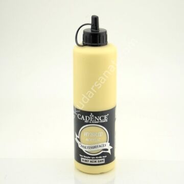 Cadence Hybrid Multisurfaces Akrilik Boya 500ml H-007 AÇIK SARI