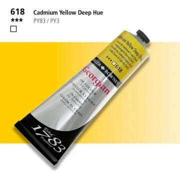 Daler Rowney Georgian Yağlı Boya 225ml Cadmium Yellow Deep Hue 618