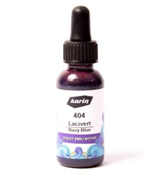 Karin Kolay Ebru Boyası 30ml  Lacivert 404