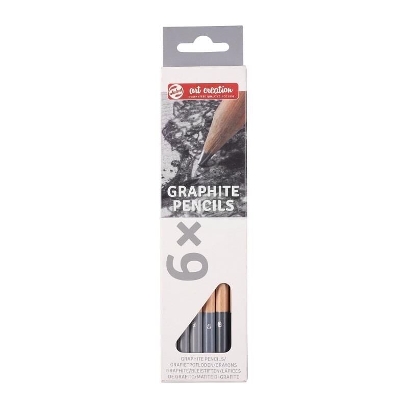 Talens Art Creation Graphite Pencils Dereceli Çizim Seti 6'lı