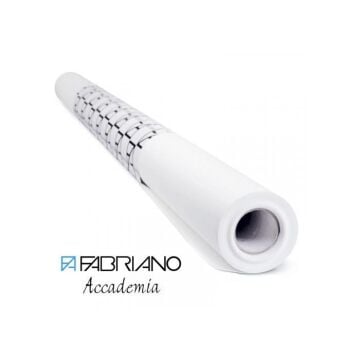 Fabriano Accademia, Natural Dokulu Beyaz Rulo, 160gr., 150x1000cm