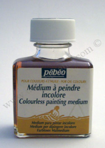 Pebeo COLOURLES PAINTING MEDIUM (Akrilik reçine safran yağı) 75ml