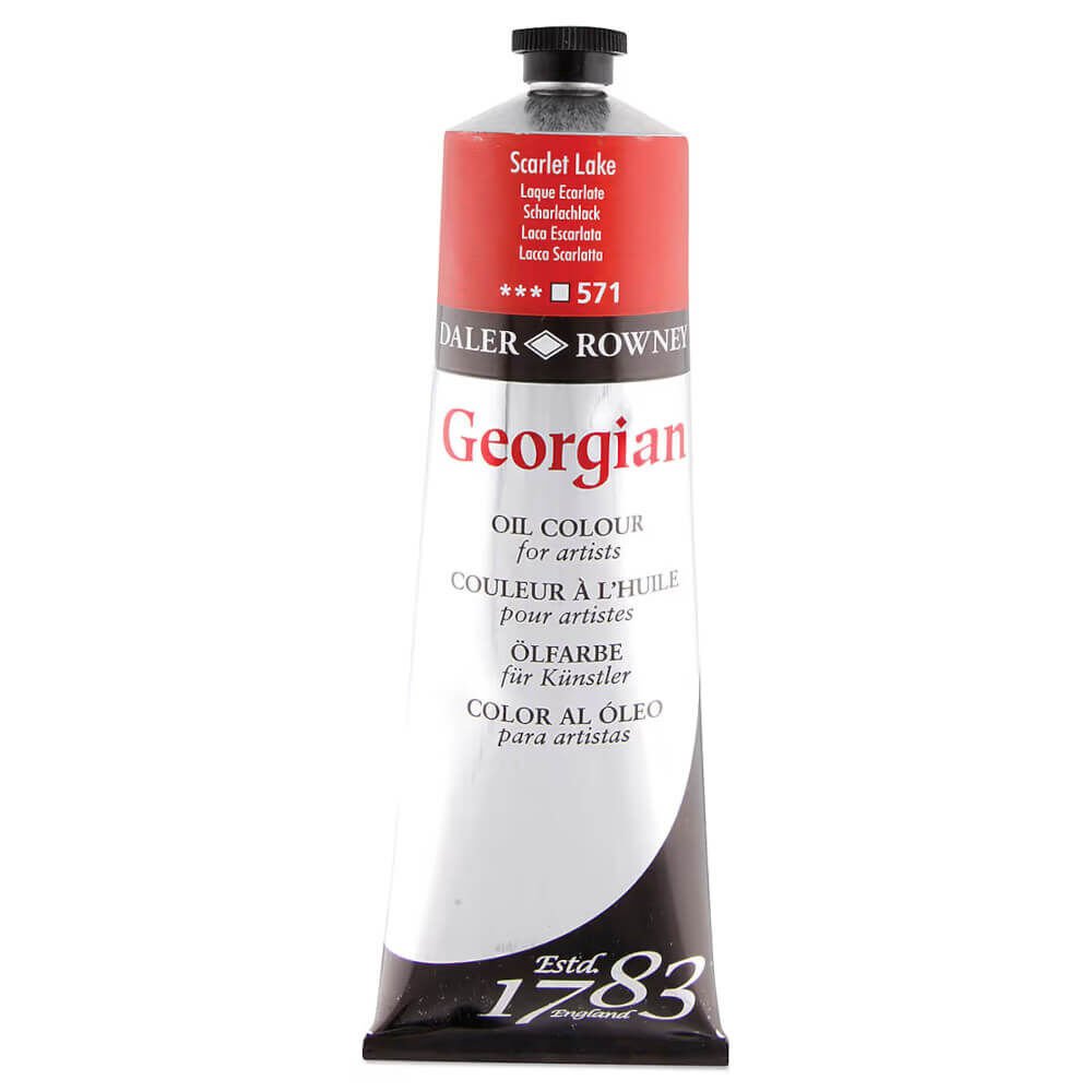 Daler Rowney Georgian Yağlı Boya 225ml Scarlet Lake 571
