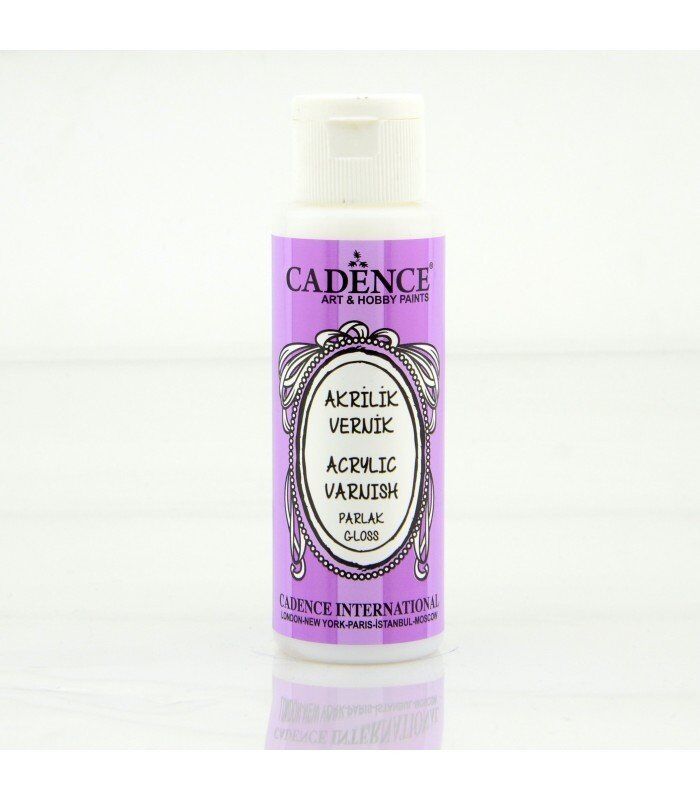 Cadence Su bazlı vernik 70 ml Parlak-Gloss
