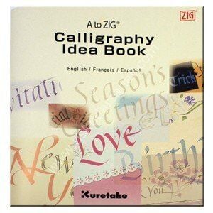 A to Zig Fırçayla Yazı Kaligrafi Eğitim Kitapçığı 14.5x17 cm INTX200-801