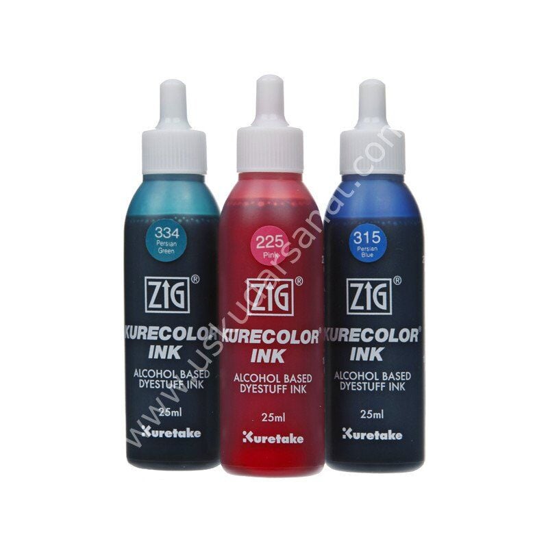 Zig Kurecolor Alkol Bazlı Markör Mürekkebi 25ml 826 BLUE GRAY 3