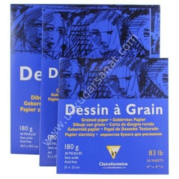 Clairefontaine Dessin a Grain Blok A5 180gr 30 Yaprak