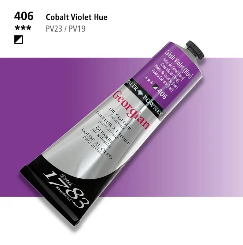 Daler Rowney Georgian Yağlı Boya 225ml 406 Cobalt Violet Hue
