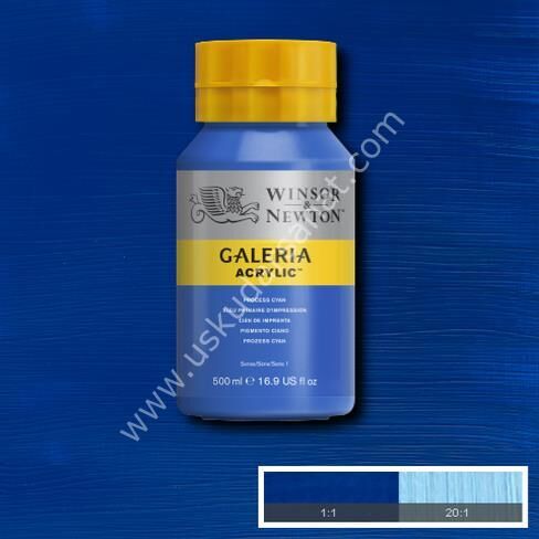 W.Newton Galeria Akrilik Boya 500ml 532 CYAN