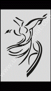 Mood Stencil Şablon 13x9 S 017