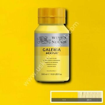 W.Newton Galeria Akrilik Boya 500ml 537 PROCESS YELLOW