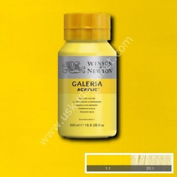 W.Newton Galeria Akrilik Boya 500ml 537 PROCESS YELLOW