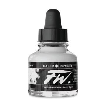 Daler Rowney FW Ink Akrilik Mürekkep 29.5 ml White 011