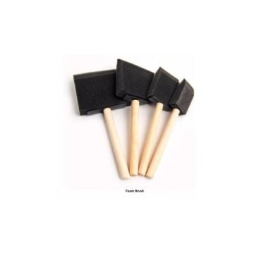 Foam Brush - Sünger Fırça Seti 4'lü