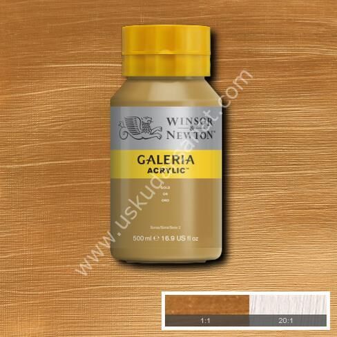 W.Newton Galeria Akrilik Boya 500ml 283 GOLD
