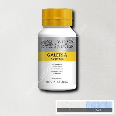 Winsor & Newton Galeria Akrilik Boya 500 ml Titanium White 644