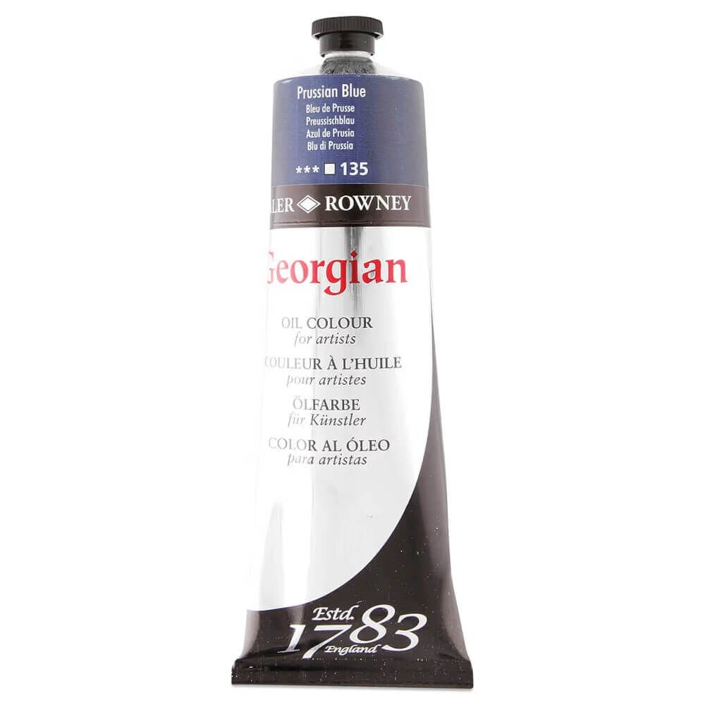 Daler Rowney Georgian Yağlı Boya 225ml Prussian Blue 135