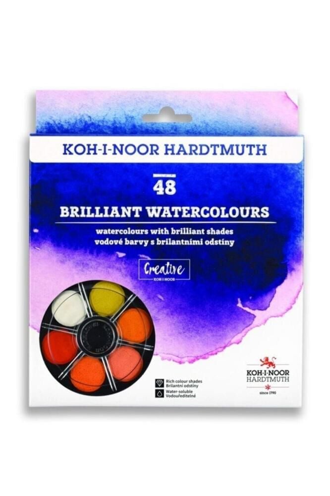 Kohinoor Parlak Suluboya Seti 48 Renk 017450700004