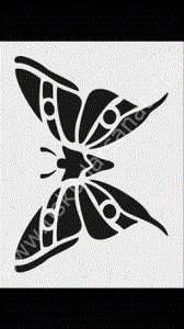 Mood Stencil Şablon 13x9 S 021