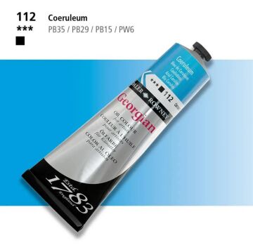 Daler Rowney Georgian Yağlı Boya 225ml 112 Coeruleum Blue Hue