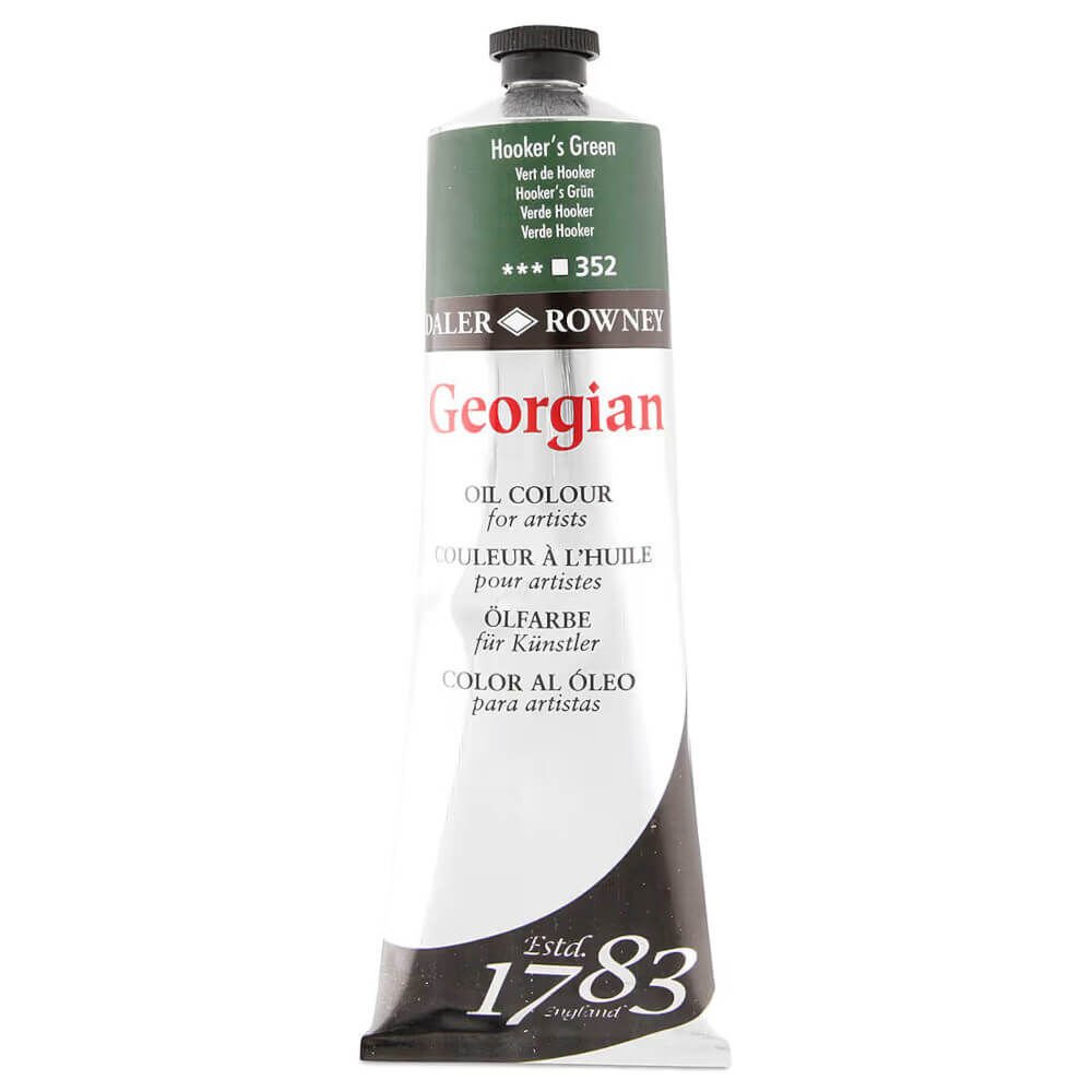 Daler Rowney Georgian Yağlı Boya 225ml Hooker's Green 352