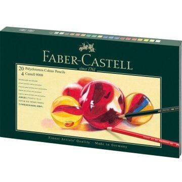 Faber Castell Polychromos Kuruboya seti 20+4