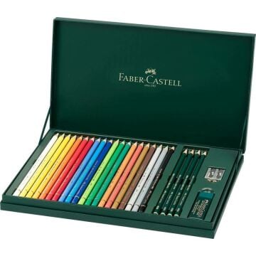 Faber Castell Polychromos Kuruboya seti 20+4