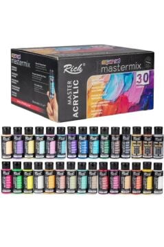 Rich Mastermix 30x60ml Superset mix Akrilik Boya Seti / 19847