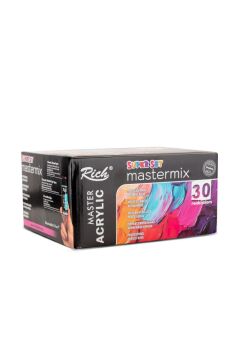 Rich Mastermix 30x60ml Superset mix Akrilik Boya Seti / 19847