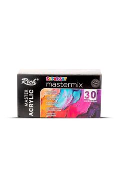 Rich Mastermix 30x60ml Superset mix Akrilik Boya Seti / 19847
