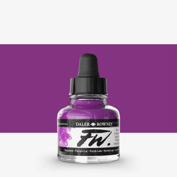 Daler Rowney FW Ink Akrilik Mürekkep 29.5 ml Purple Lake 437