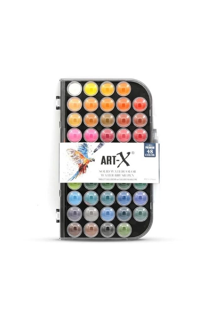 Rich Art-x Suluboya Seti Premıum 23x3,8mm 48'li