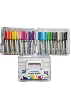 Art-X Pro Art Fırça Uçlu Akrilik Marker 24 Renk