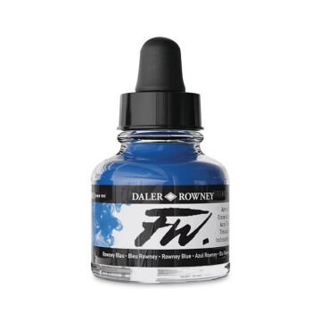 Daler Rowney FW Ink Akrilik Mürekkep 29.5 ml Rowney Blue 119