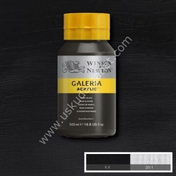 W.Newton Galeria Akrilik Boya 500ml 331 IVORY BLACK